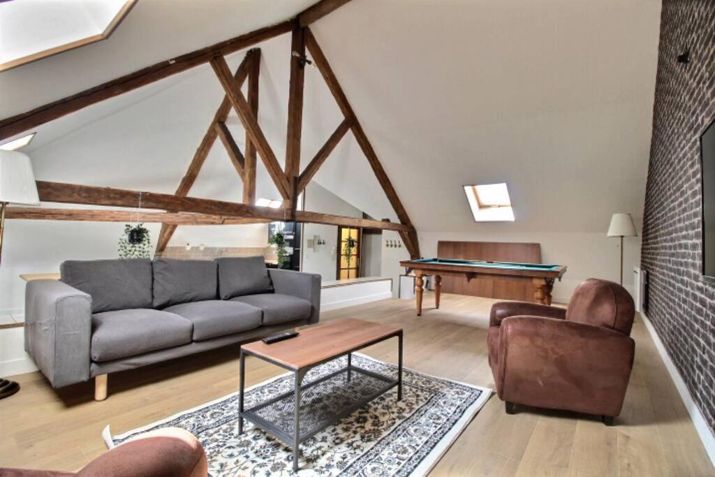 Grand Loft Proche Lille Centre Apartment Luaran gambar
