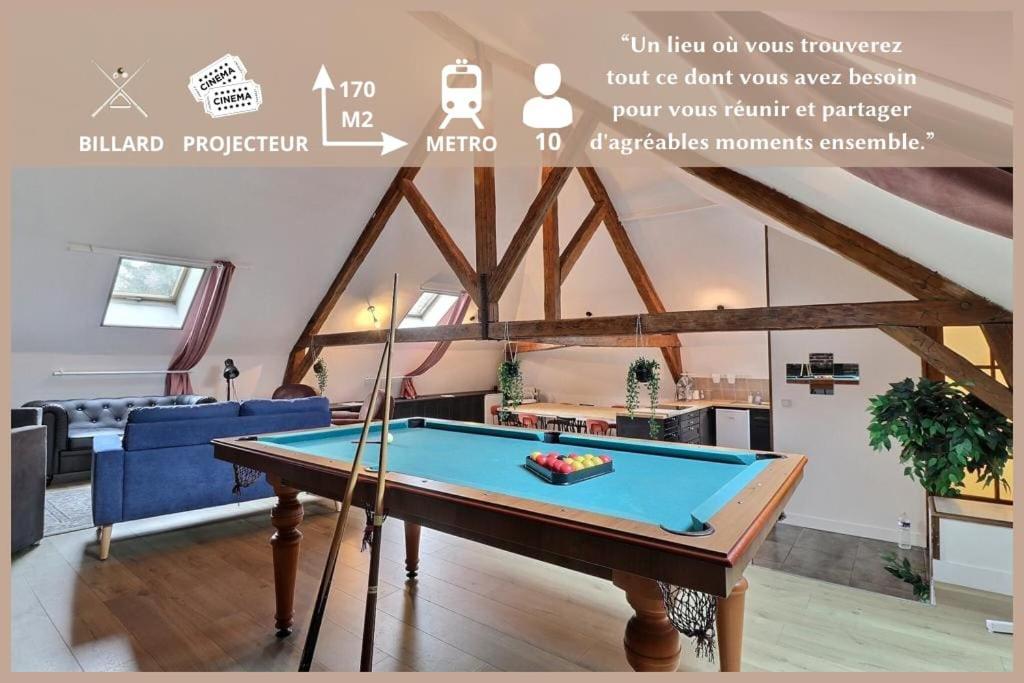 Grand Loft Proche Lille Centre Apartment Luaran gambar